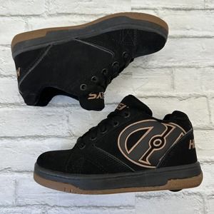 Heelys Propel 2.0 Youth Boys Black Lace Up Skate Shoes Sneakers Youth Size 2